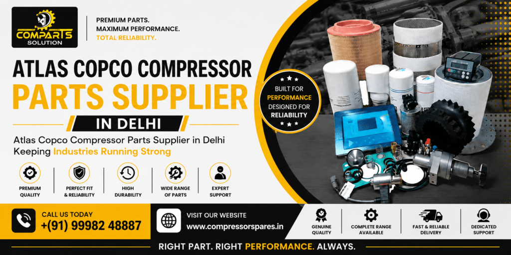 Atlas Copco Compressor Parts Supplier in Delhi