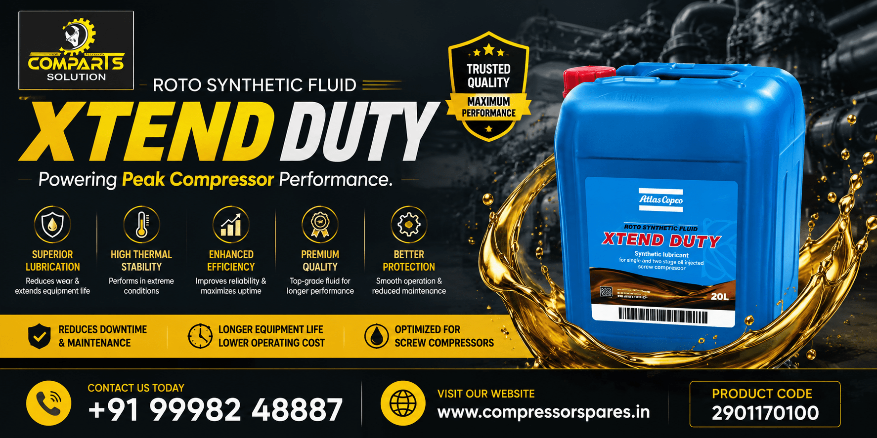 Roto Synthetic Fluid Xtend Duty 2901170100