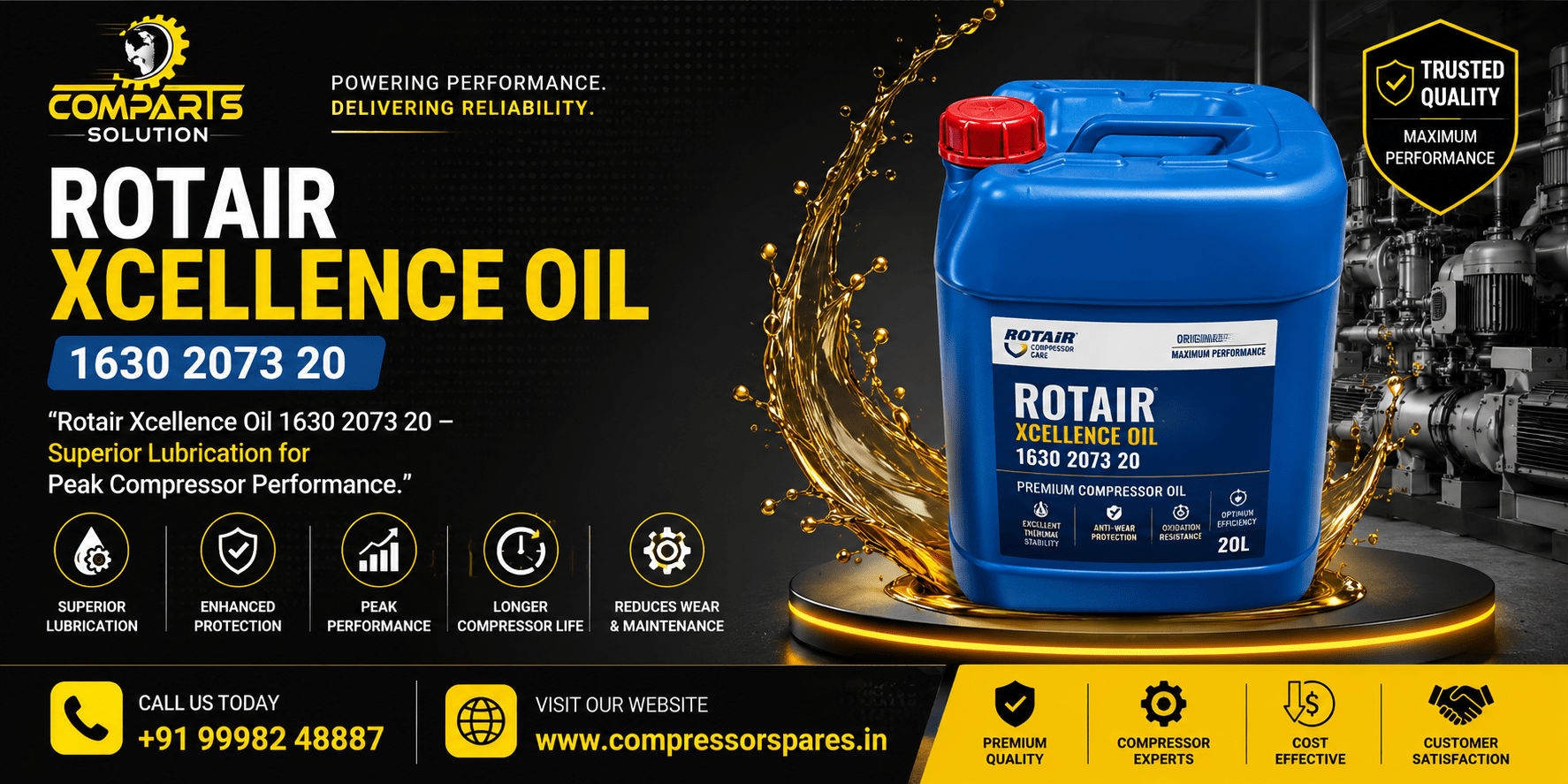 Rotair Xcellence Oil 1630 2073 20