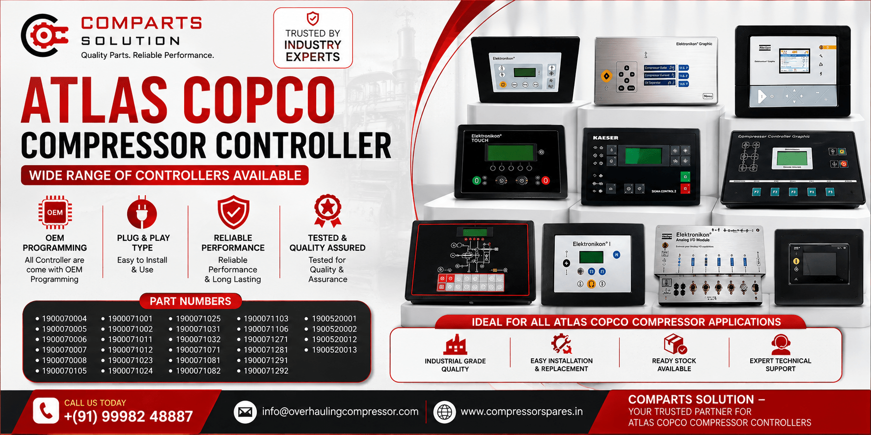 Atlas Copco Compressor Controller